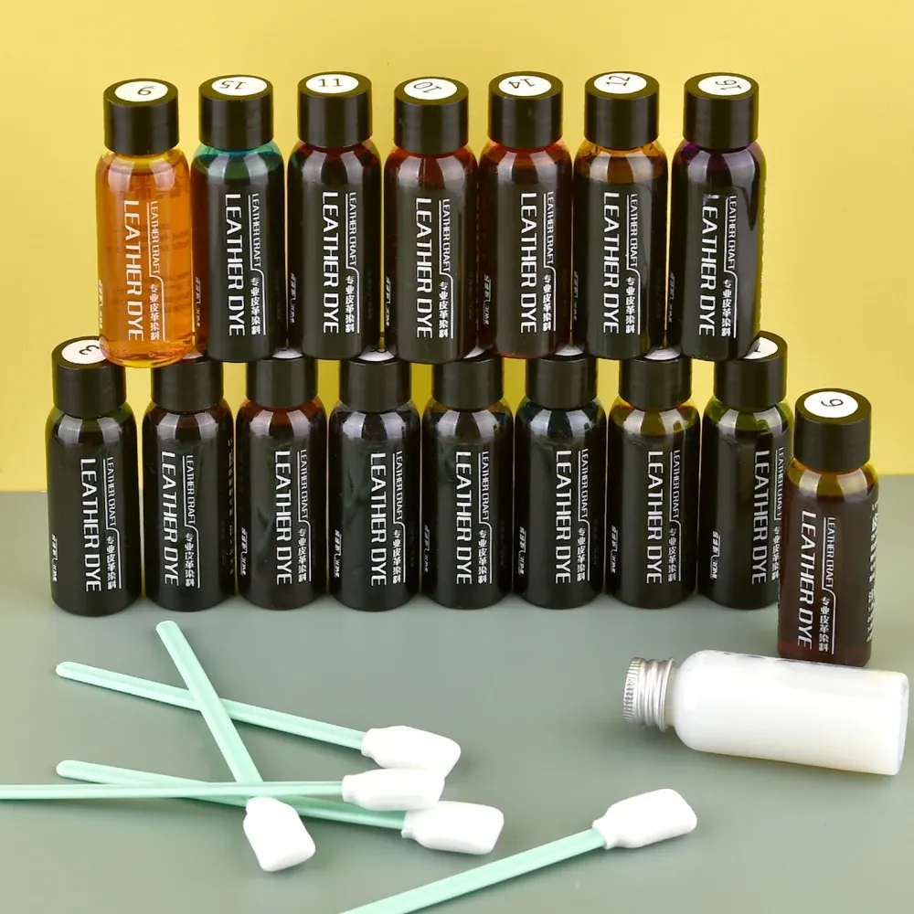 Lederkantenfarbe Ölfarbe 30 ml für DIY Handwerk