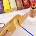 Lederkantenfarbe Ölfarbe 30 ml zur Reparatur und Versiegelung – 4