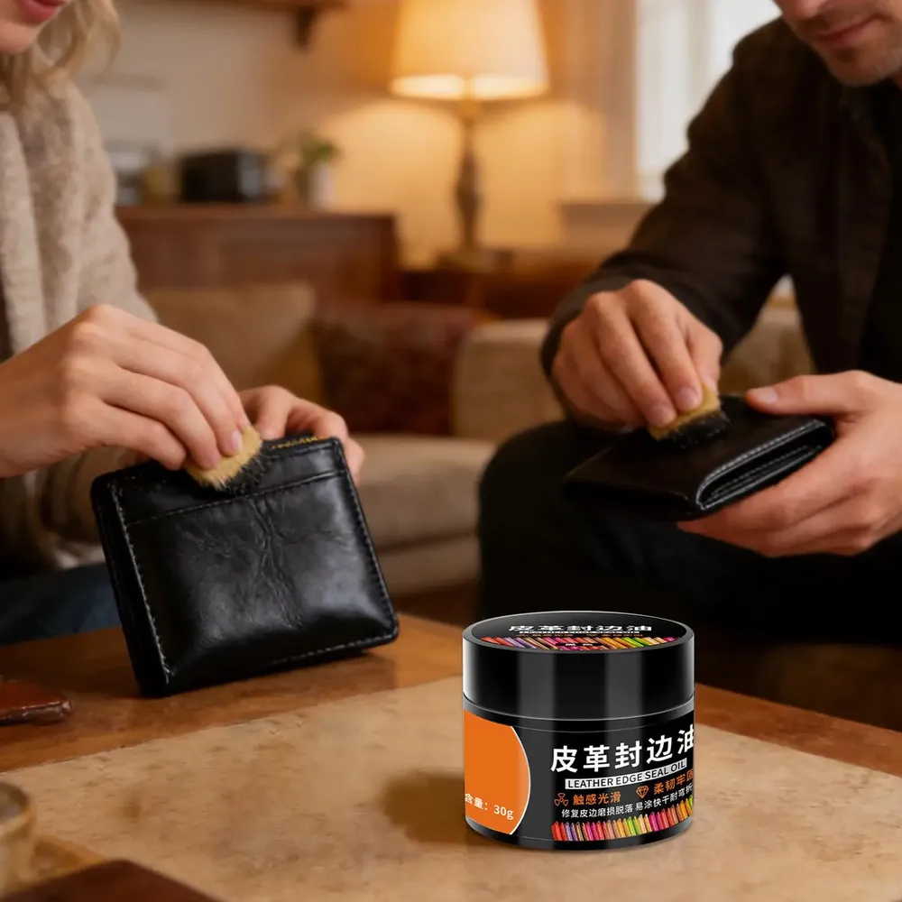 Lederkantenöl Balsam 30 g zum Nachfärben und Schützen