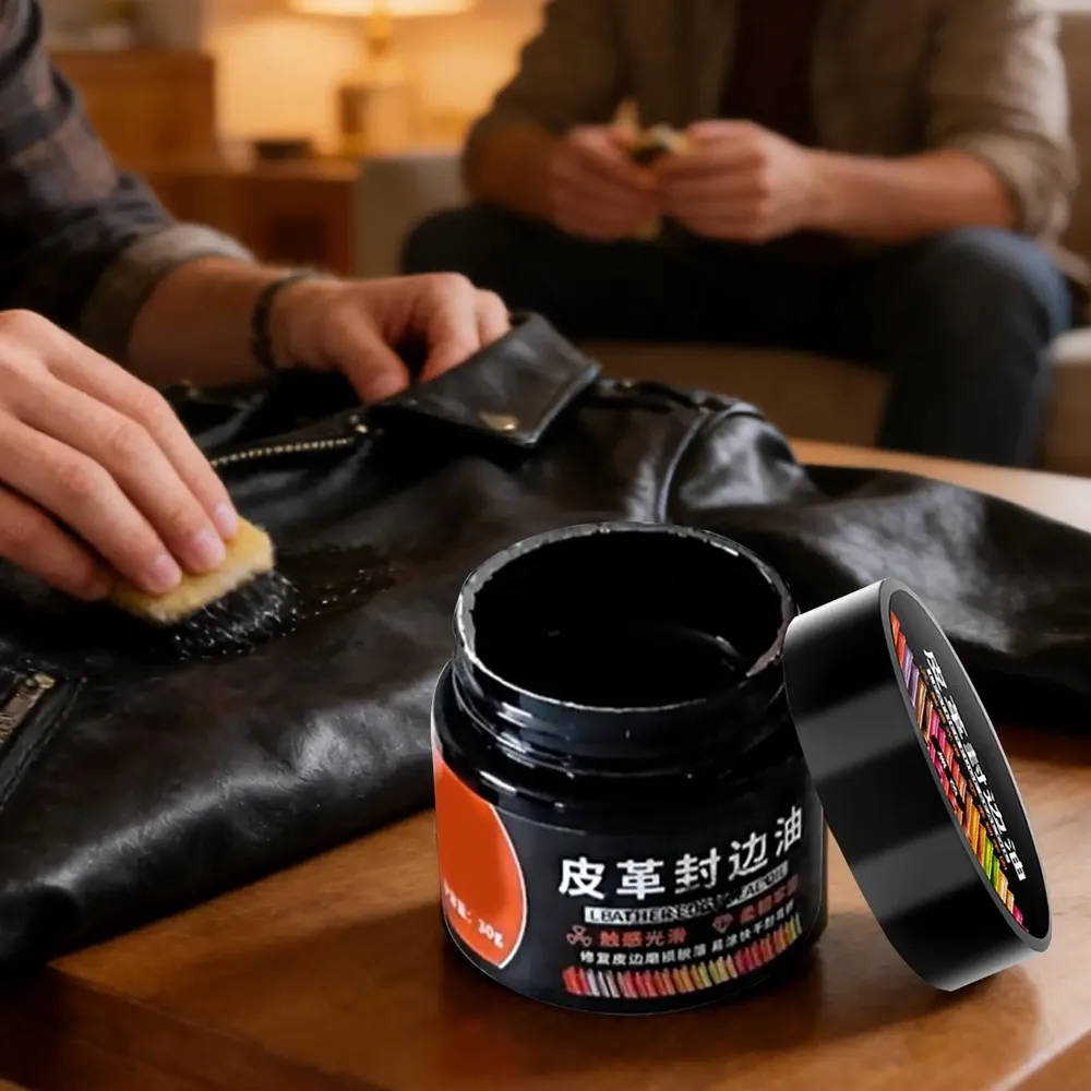 Lederkantenöl Balsam 30 g zum Nachfärben und Schützen