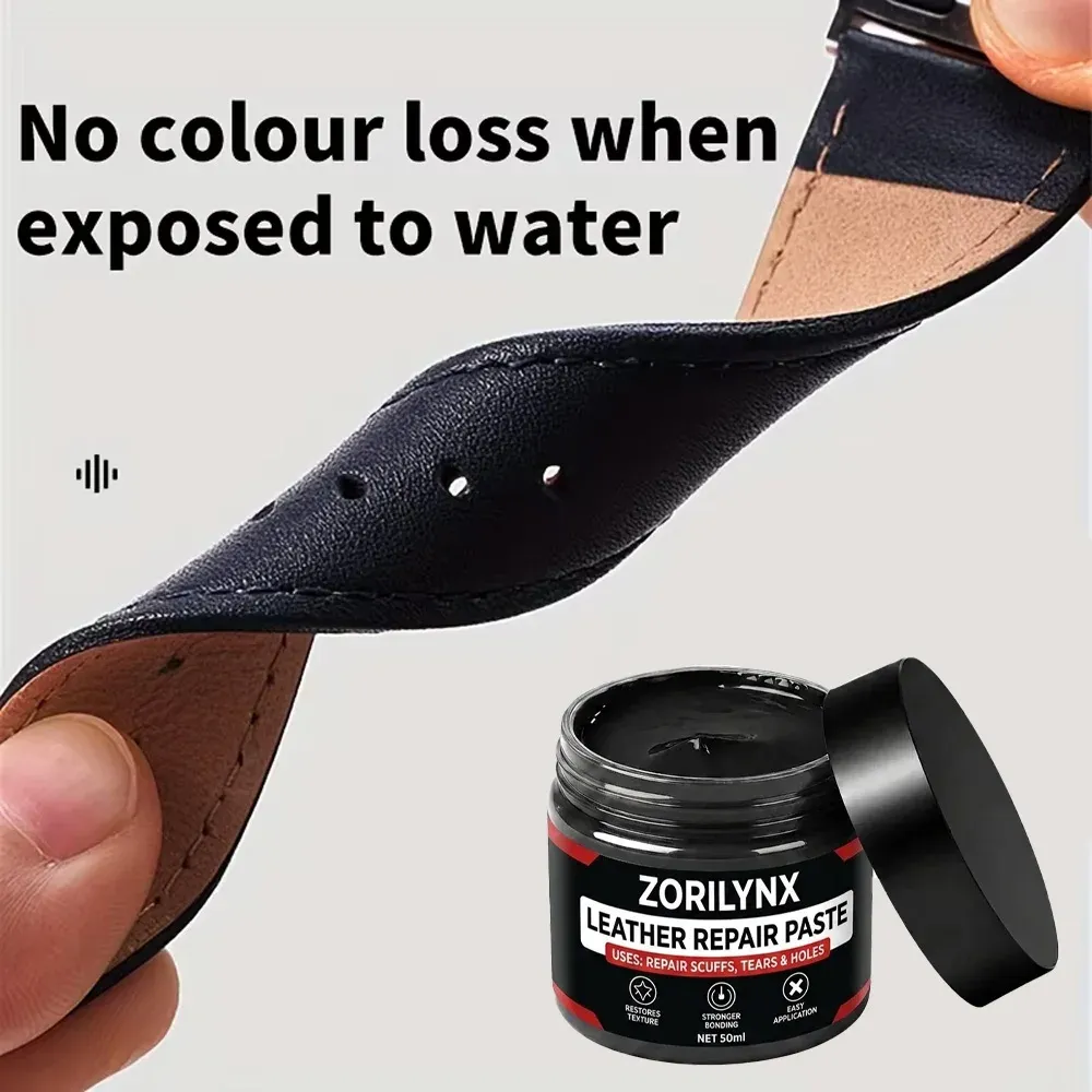 Lederkantenöl Reparaturpaste matt und glänzend
