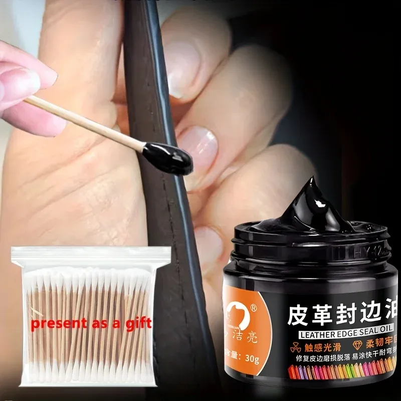 Lederkantenöl Set 30 g zur Reparatur von Abnutzung