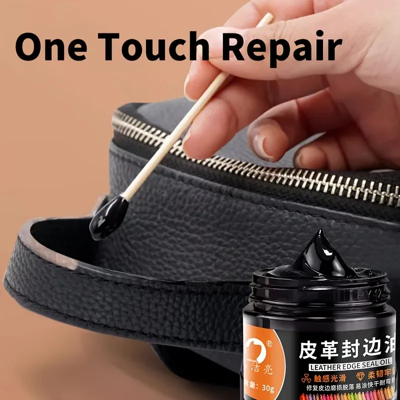 Lederkantenöl Set 30 g zur Reparatur von Abnutzung