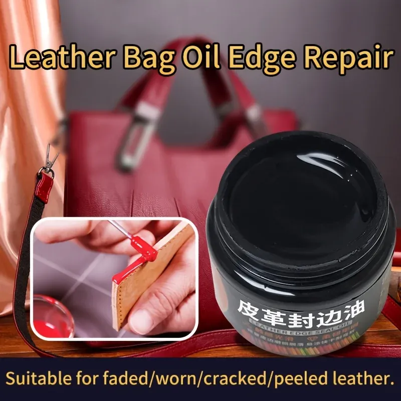 Lederkantenöl Set 30 g zur Reparatur von Abnutzung