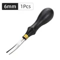 Lederkantenschäler French Edge Skiver 0,6 bis 2,25 mm – Farbe B-6mm-1Pcs