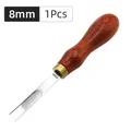 Lederkantenschäler French Edge Skiver 0,6 bis 2,25 mm – Farbe C-8mm-1Pcs
