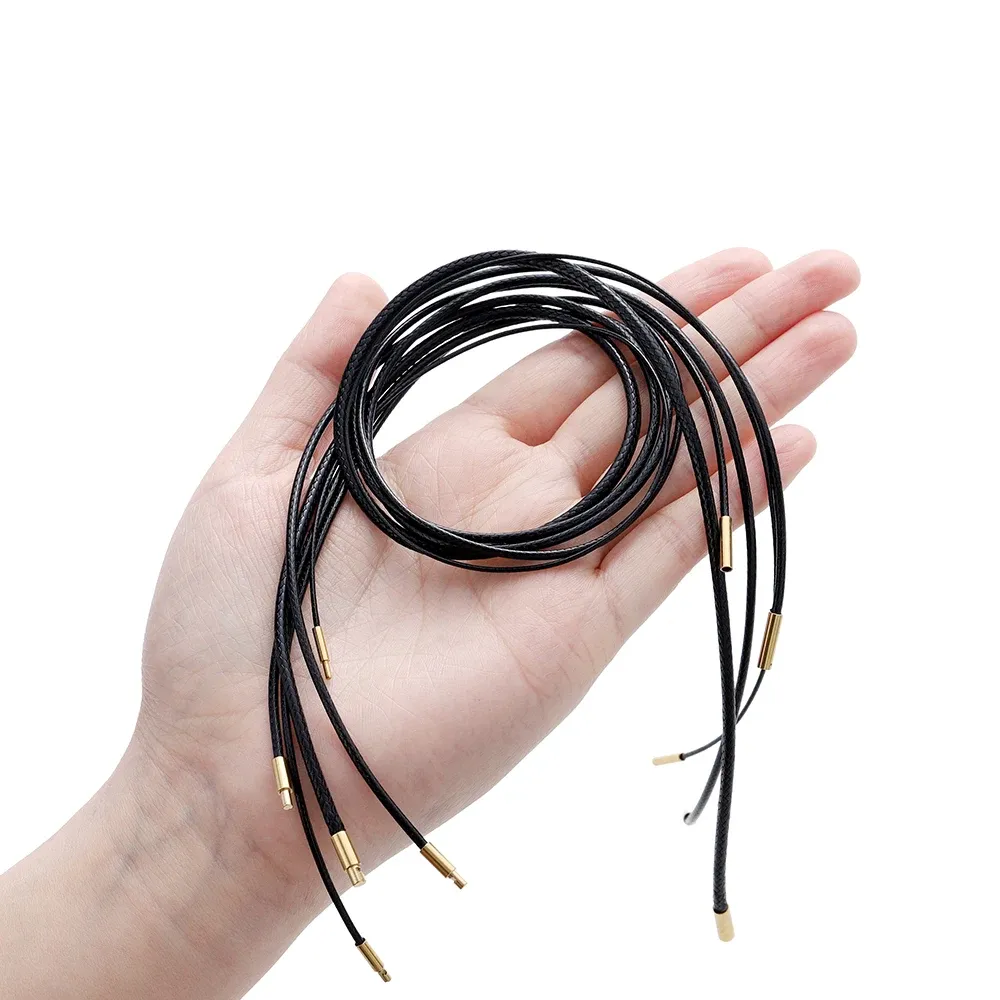 Lederkette 45 bis 60 cm mit Verschluss