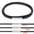 Lederketten 40 bis 65 cm im 3er Set – 1