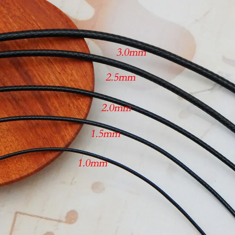 Lederketten 40 bis 65 cm im 3er Set