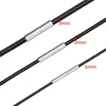 Lederketten 40 bis 65 cm im 3er Set – Farbe Gemischte Größen
