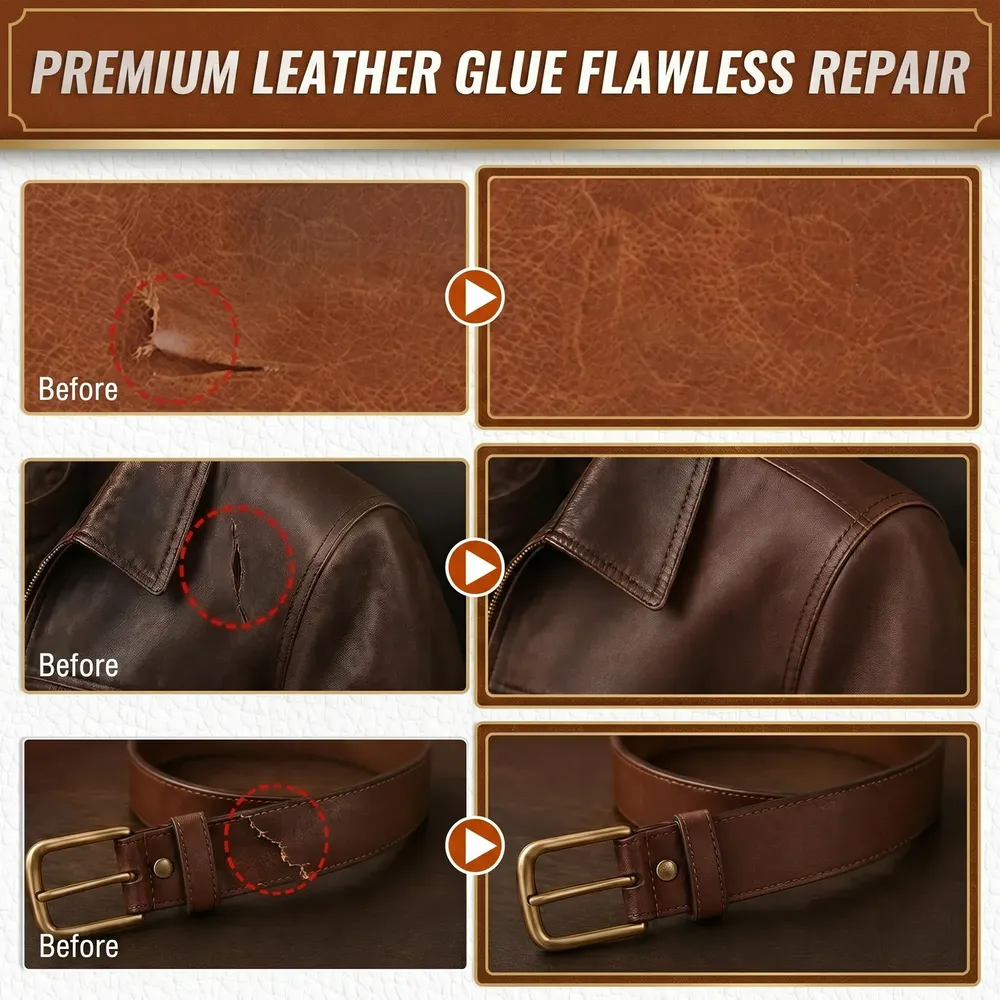 Lederkleber transparent wasserdicht industrietauglich für Schuhe