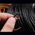 Lederkordel rund 1 bis 6 mm in 2 oder 5 m Längen – 5