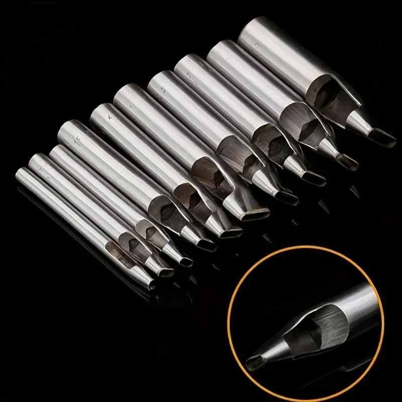 Lederlocher-Set oval 1,5 bis 9 mm robust
