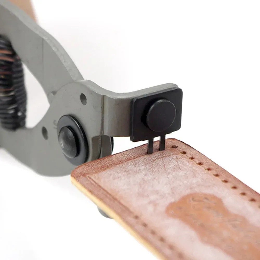 Lederlocher Zange 4 mm 2-Zahn Präzision für Gürtel