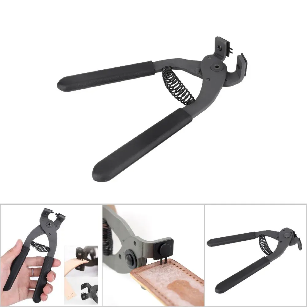 Lederlocher Zange 4 mm 2-Zahn Präzision für Gürtel