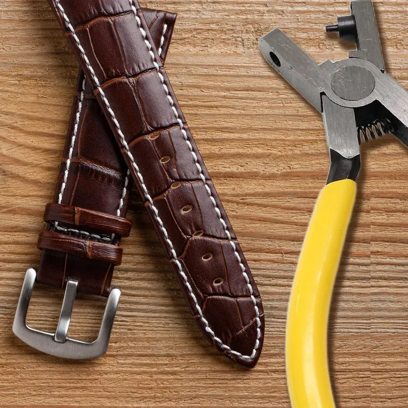 Lederlocher Zange arbeitssparend für Gürtel und Armbänder
