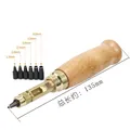 Lederlochstanzer 1,5 bis 4 mm für Gürtel und Armbänder – 2