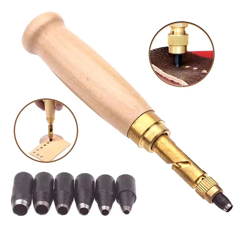 Lederlochstanzer 1,5 bis 4 mm für Gürtel und Armbänder
