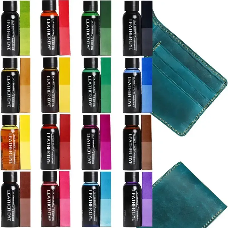 Lederpigment 30 ml für pflanzlich gegerbtes Leder