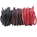 Lederschnur geflochten 3 bis 6 mm 1 Meter für DIY Armband – 1