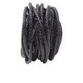 Lederschnur geflochten 3 bis 6 mm 1 Meter für DIY Armband – 5