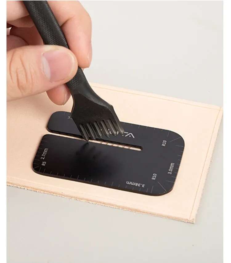 Lederwerkzeug Lochhilfe für DIY Lederhandwerk