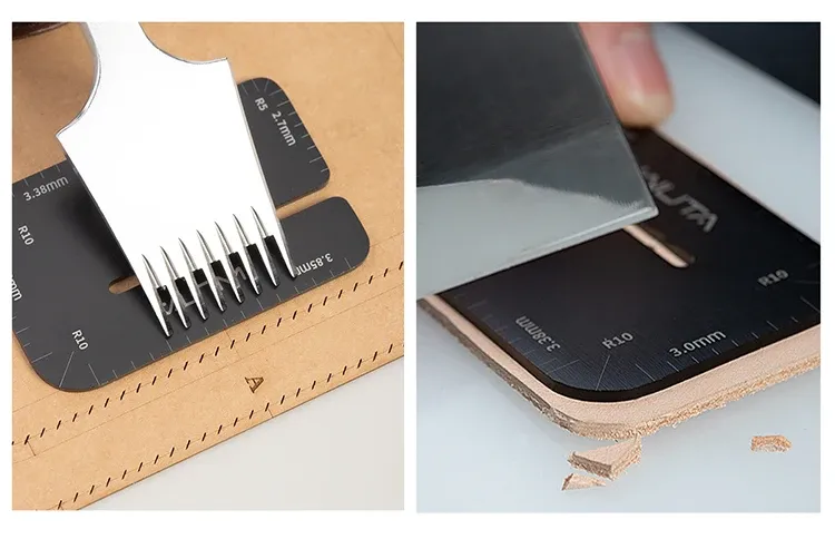 Lederwerkzeug Lochhilfe für DIY Lederhandwerk