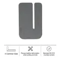 Lederwerkzeug Lochhilfe für DIY Lederhandwerk – Farbe Frosted Grey-1pc