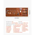 Lederwerkzeug Set 38 bis 92 Teile – Farbe 92PCs Leather