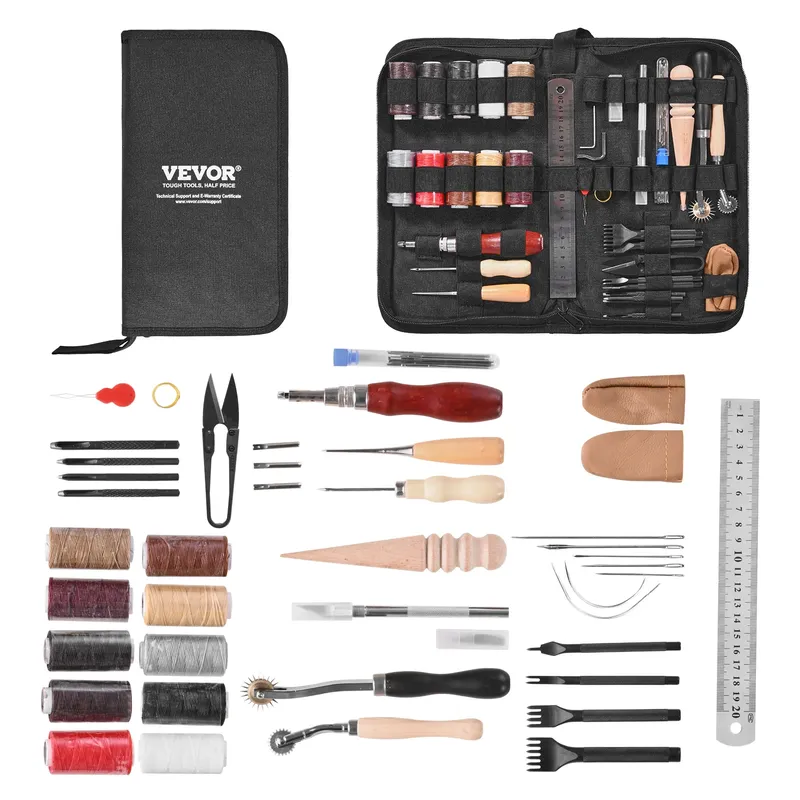 Lederwerkzeug Set 38 bis 92 Teile