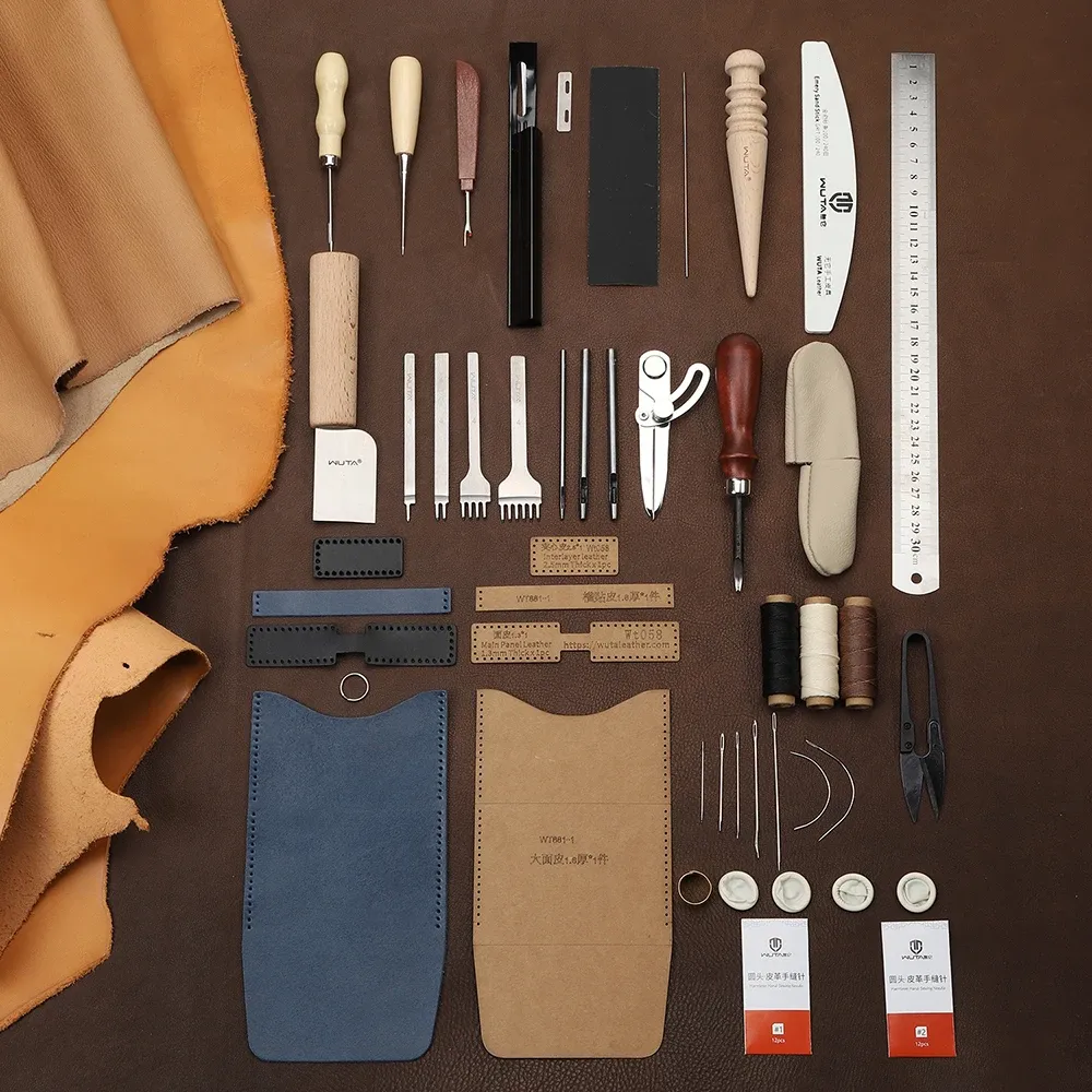 Lederwerkzeug Set 63 bis 74 Teile