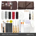 Lederwerkzeug Set Handnäh Wachsfaden – Color A SET