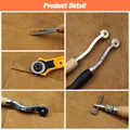 Lederwerkzeug Set Saddle Groover Stitching Schlag – 3