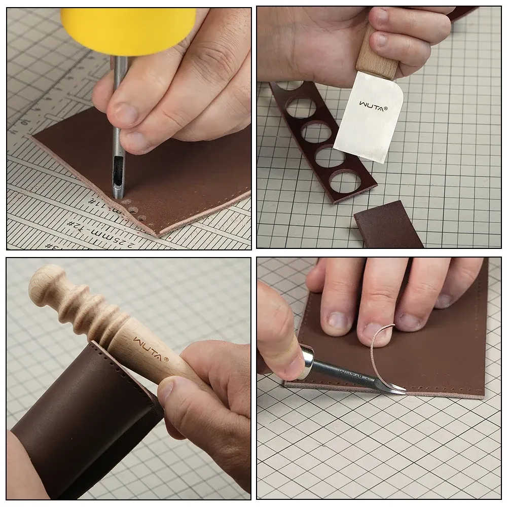 Lederwerkzeugset 74 Teile für Anfänger und Profis