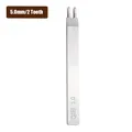 Locher Abstand 3 bis 6 mm mit 1 bis 6 Zinken – Farbe 5mm-2Tooth
