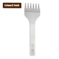 Locher Abstand 3 bis 6 mm mit 1 bis 6 Zinken – Farbe 5mm-6Tooth