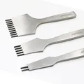 Locher Eckmeißel 2,7 bis 3,85 mm für Lederhandwerk – 1