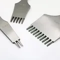 Locher Eckmeißel 2,7 bis 3,85 mm für Lederhandwerk – 2