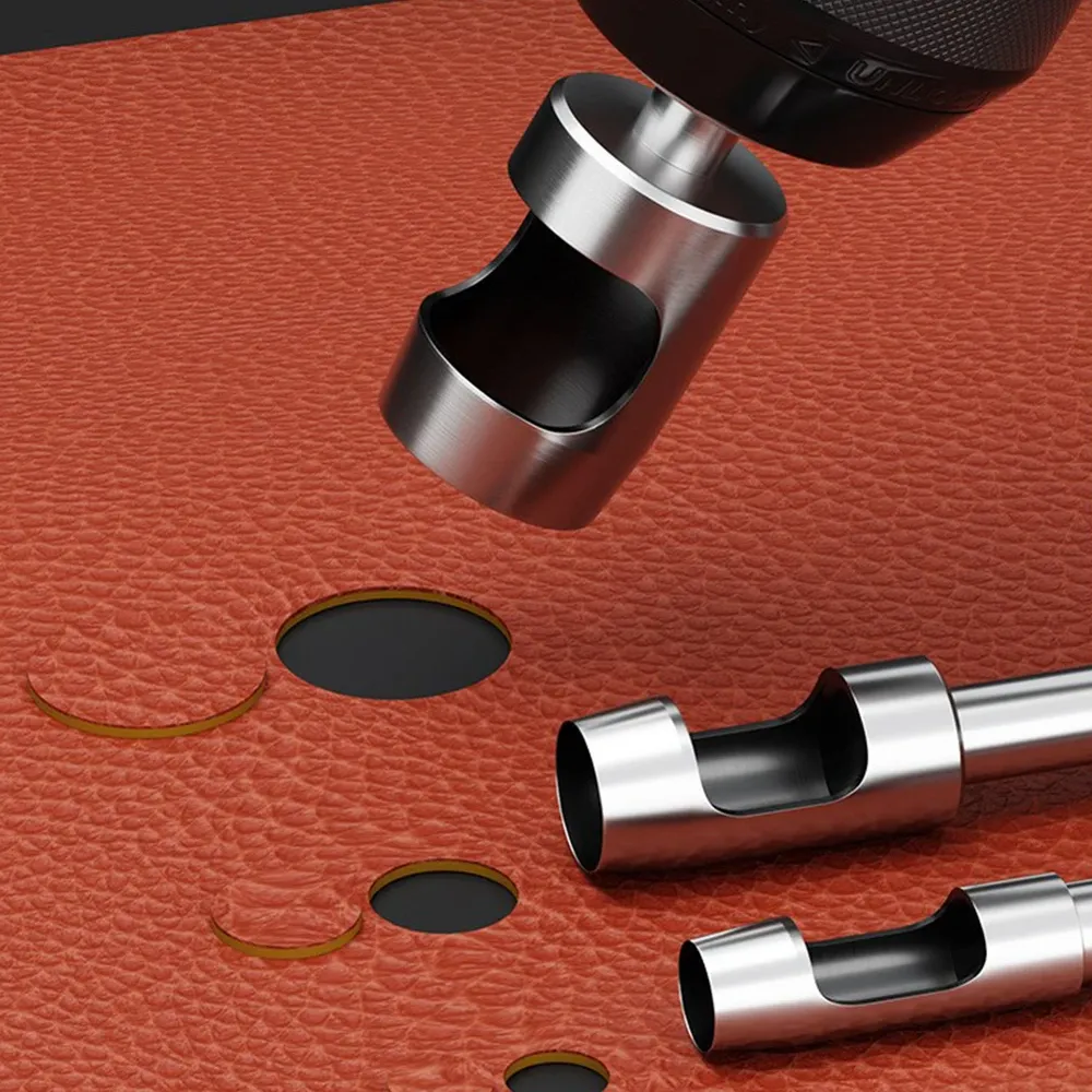 Locher elektrisch rund 2 bis 25 mm für Leder und Gürtel