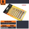 Locher Hohl Punch 4 bis 12 mm für Kleidung und Gürtel – Farbe 9pcs set