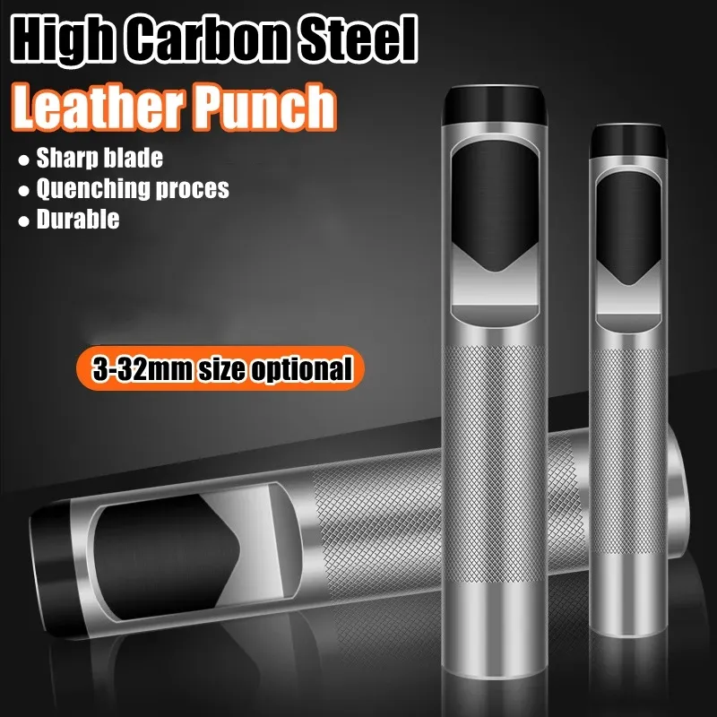 Locher Hohl Punch 4 bis 12 mm für Kleidung und Gürtel