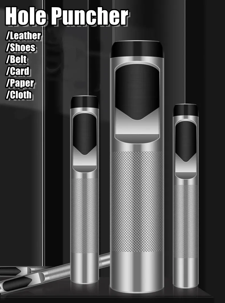 Locher Hohl Punch 4 bis 12 mm für Kleidung und Gürtel