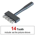 Locher Leder Hohl Punch 7 Modelle – Farbe 14Tooth