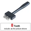 Locher Leder Hohl Punch 7 Modelle – Farbe 8Tooth