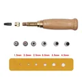 Locher Leder Rundwinkel 1,5 bis 4 mm – 3