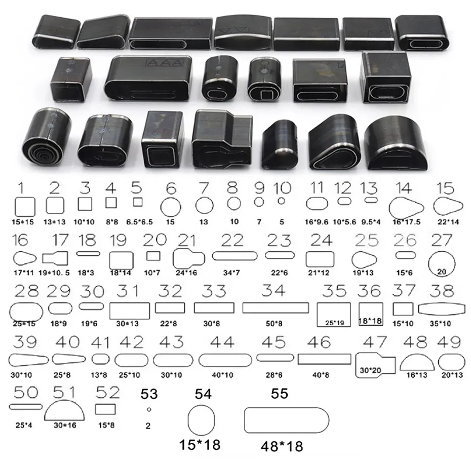 Locher Set geformt 24 bis 52 Teile für Lederhandwerk