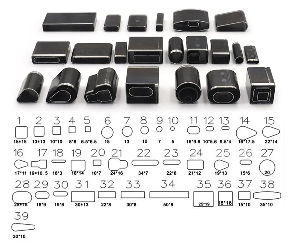 Locher Set geformt 24 bis 52 Teile für Lederhandwerk