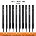 Locher Titan rund 1 bis 5 mm für Lederhandwerk – Farbe Set C(1.5mm 10Pcs)