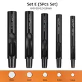 Locher Titan rund 1 bis 5 mm für Lederhandwerk – Farbe Set E (5Pcs)