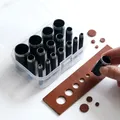 Lochstanzer rund 1 bis 15 mm für Gürtel und Bastelarbeiten – 1